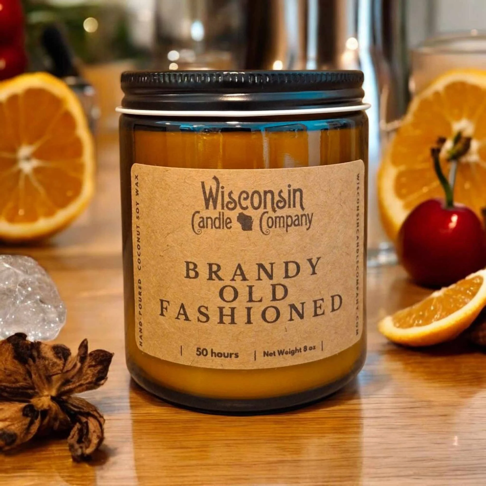 Brandy Old Fashioned Scented Candle