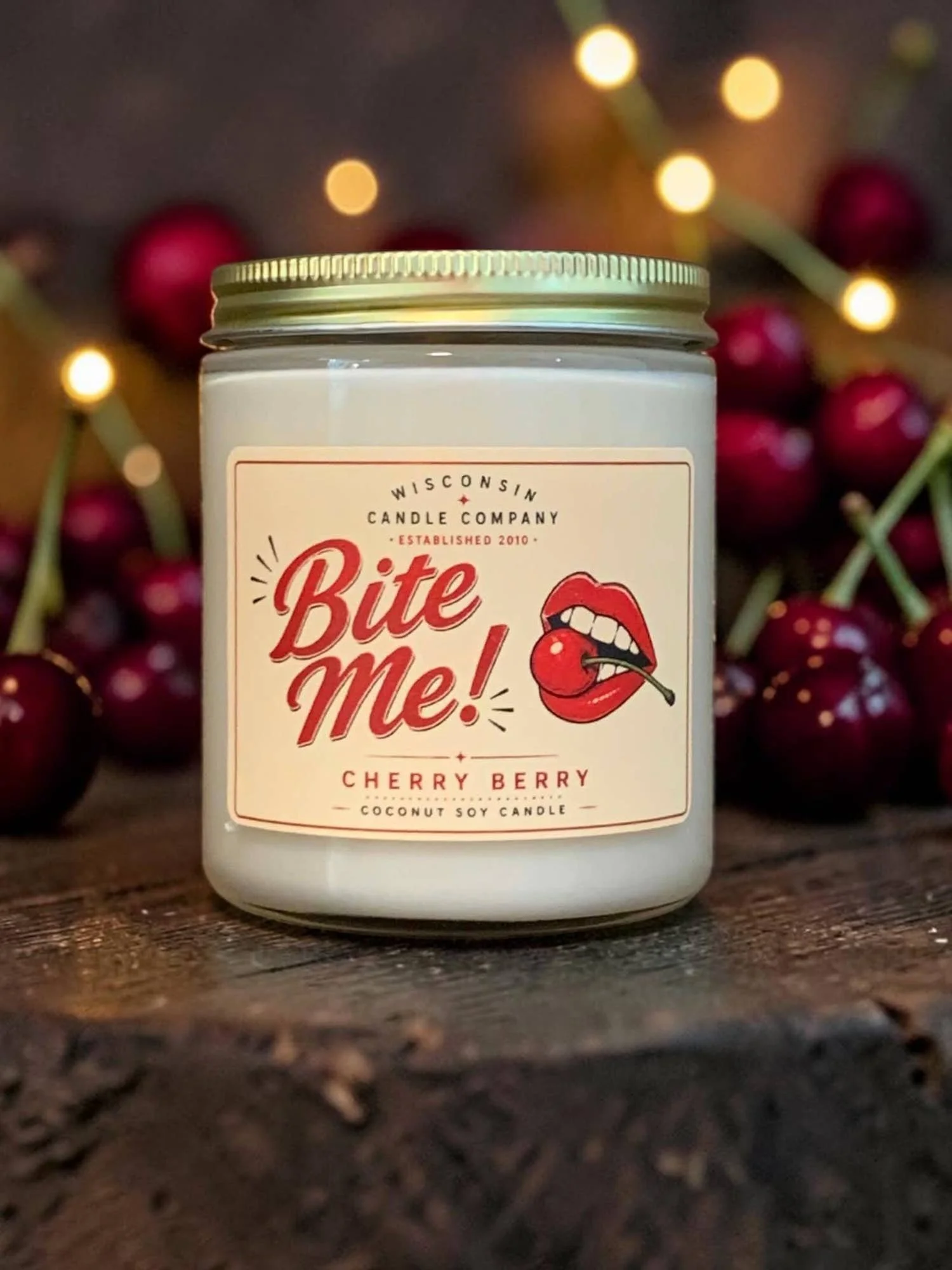 Bite Me! Cherry Berry Scented Candle