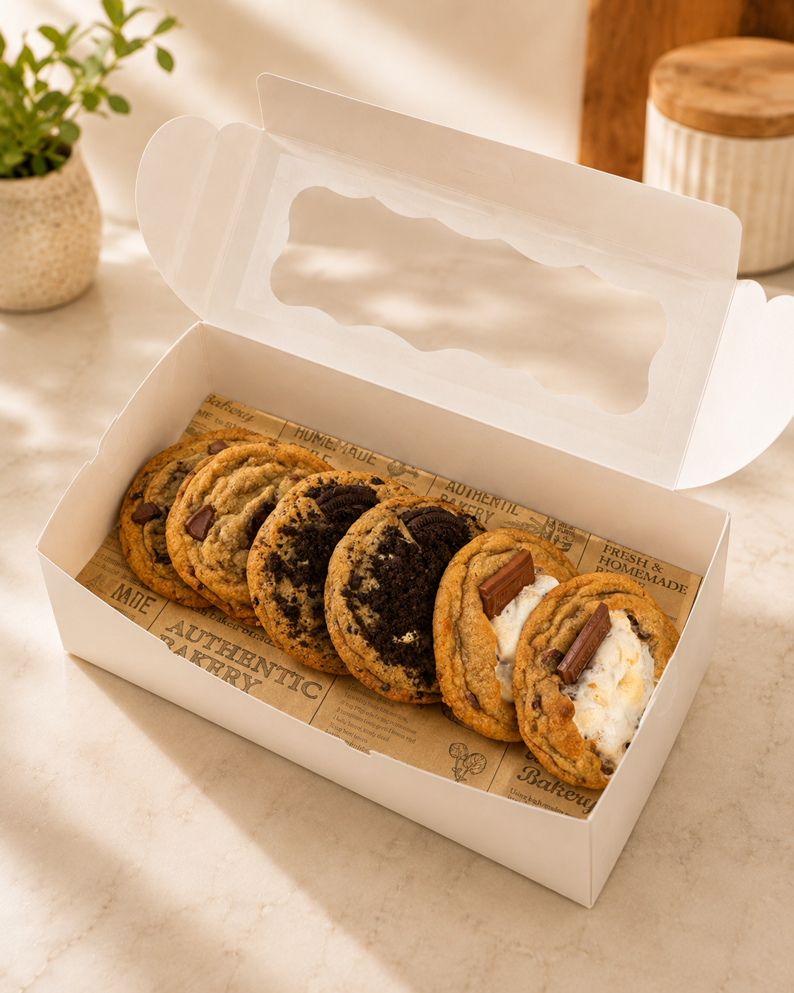 Custom Box of 6 Cookies