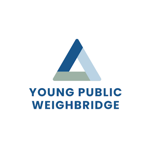 Logo of Young Public Weighbridge featuring a stylized triangle above the organization name