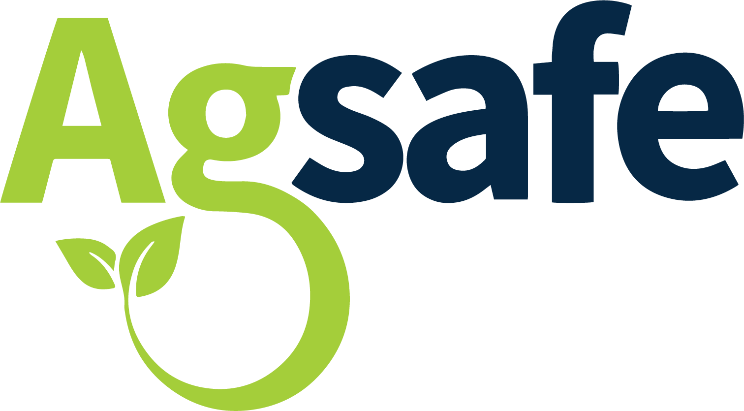 Environmentally friendly logo with the word 'Agsale' in green and navy blue text, featuring a leaf and a circular arrow design.