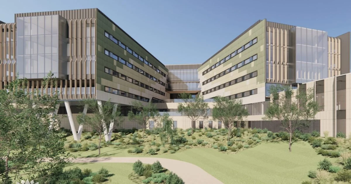 Shellharbour Hospital  
New South Wales  
$830M  
40,000 m2 public hospital  
First all electric public hospital in NSW, decarbonisation and bespoke sustainability strategy
