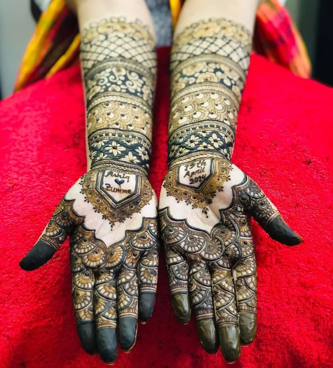 BRIDAL HENNA TILL ELBOW