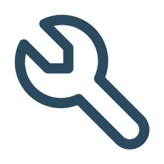 Icon of a wrench