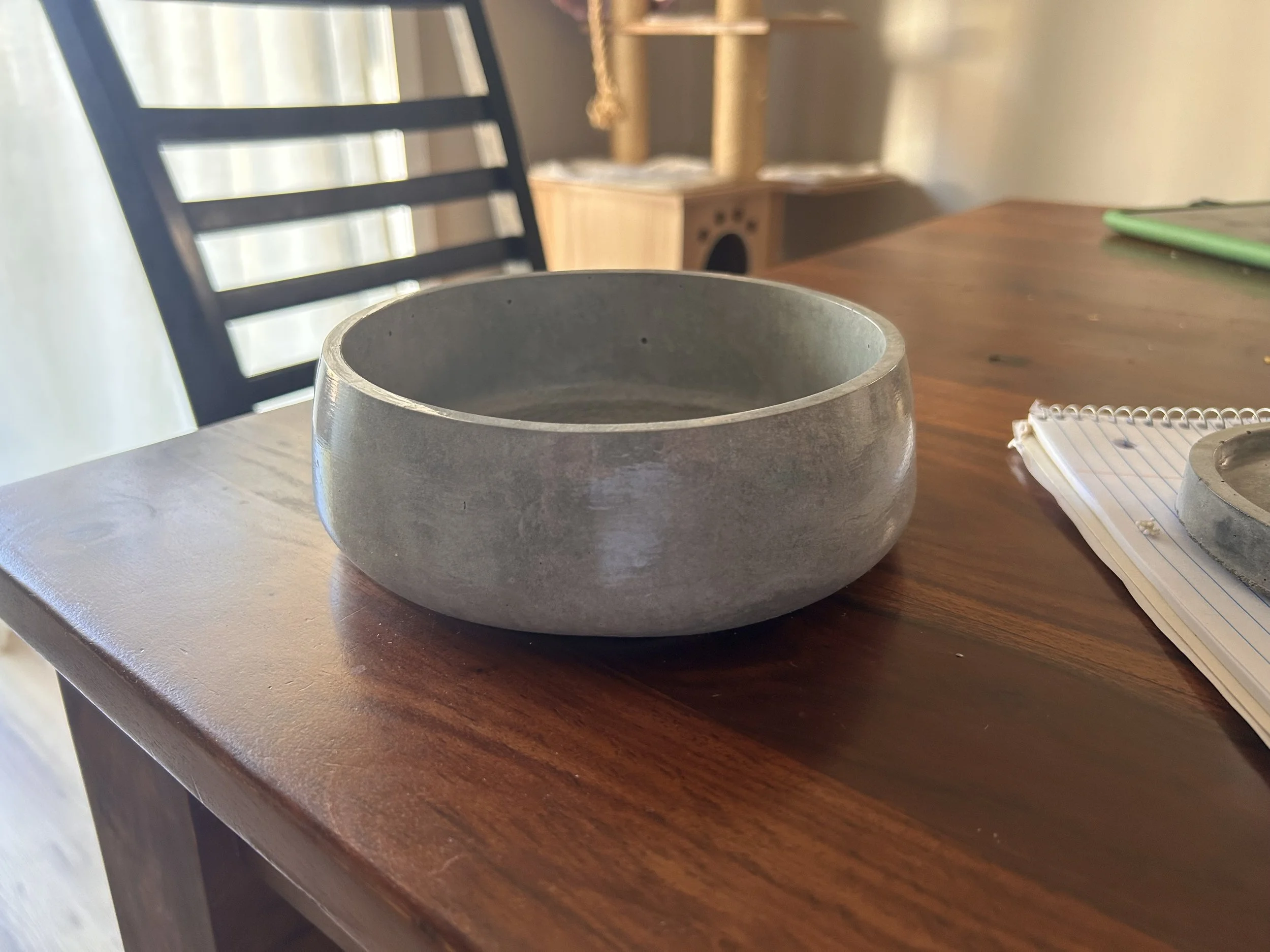 Concrete Decorative Bowl 'Stone Grey'