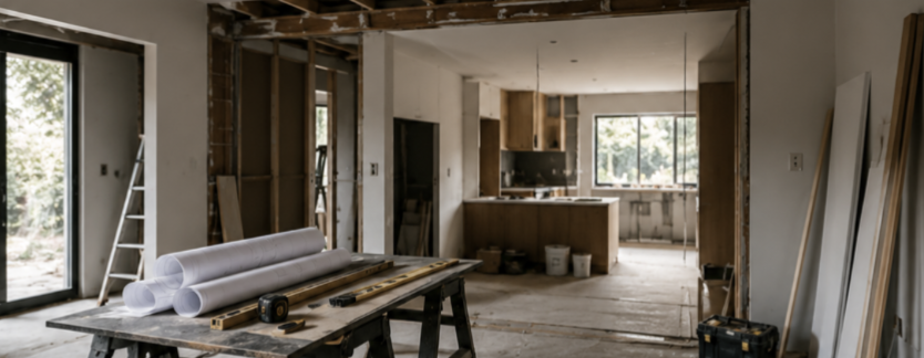 Home renovation project managed by Original Property Group