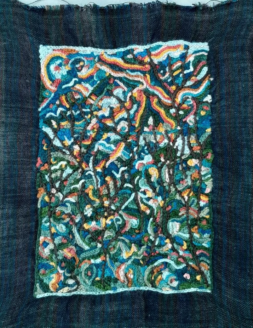 Clare Bell, winter Macedon, 2025 – the work unframed