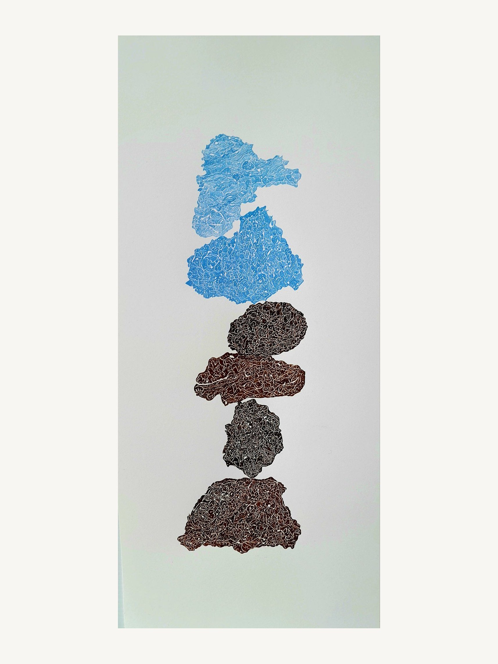 Clare Bell, seeking inspiration 1, Macedon, 2026