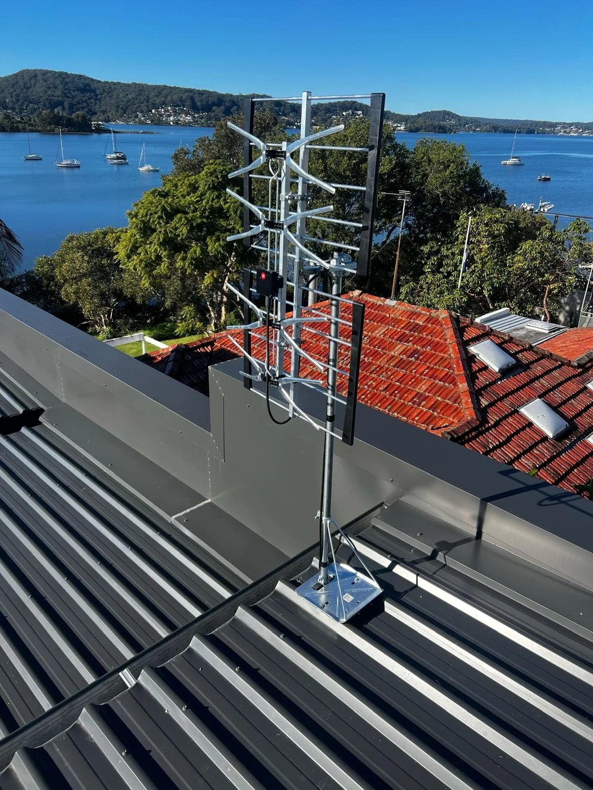 aerial antenna installation or replacement for a family home in Central Coast NSW