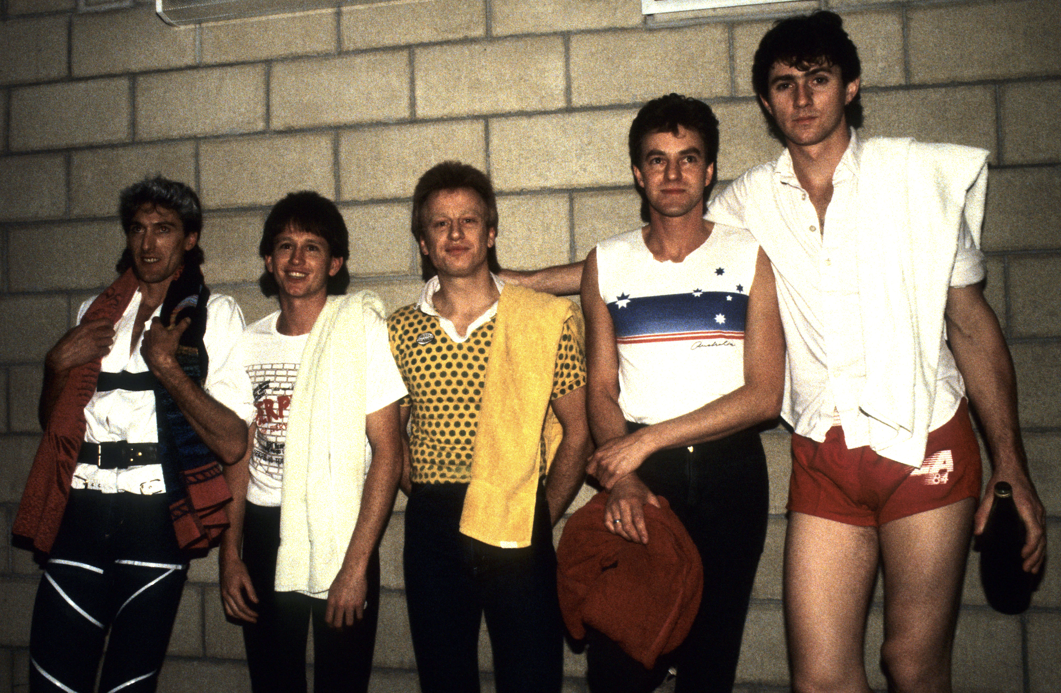 Backstage, pre show. Hordern Pavillion? Photo by Bob King