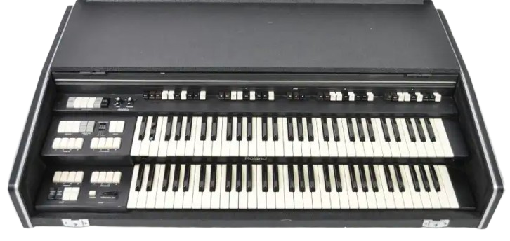 Roland SH-5 Synthesizer front on.