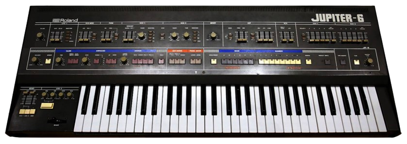Roland Jupiter 6 Synthesizer.