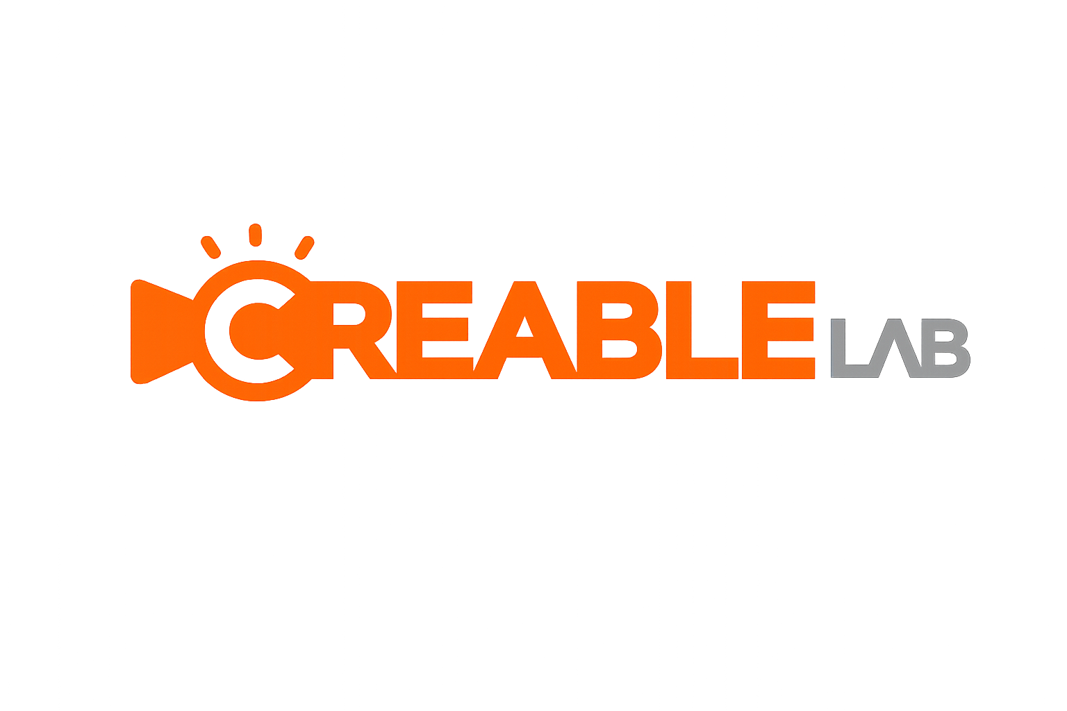 CREABLE LAB 간판이 있는 건물 외부