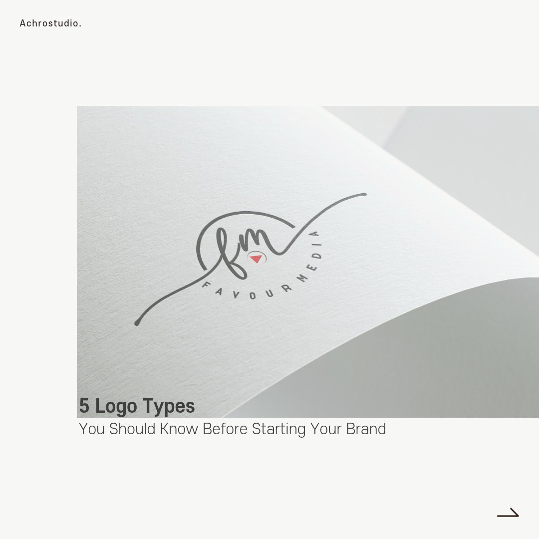 5 Logo types you should know before starting your brand