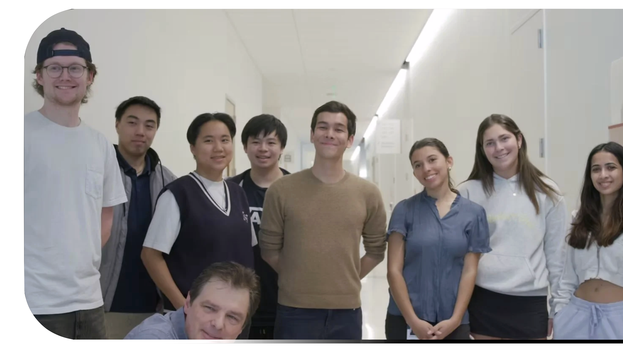 Crew of the 2025 short film Unknown User, directed by Evan Fine.