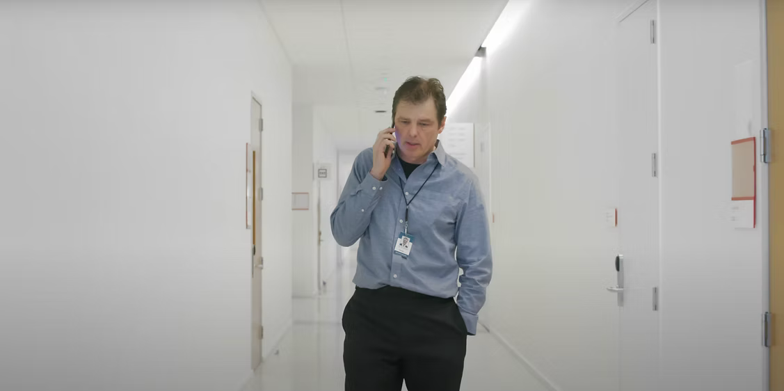 Jason Wolos in the 2025 short film Unknown User.