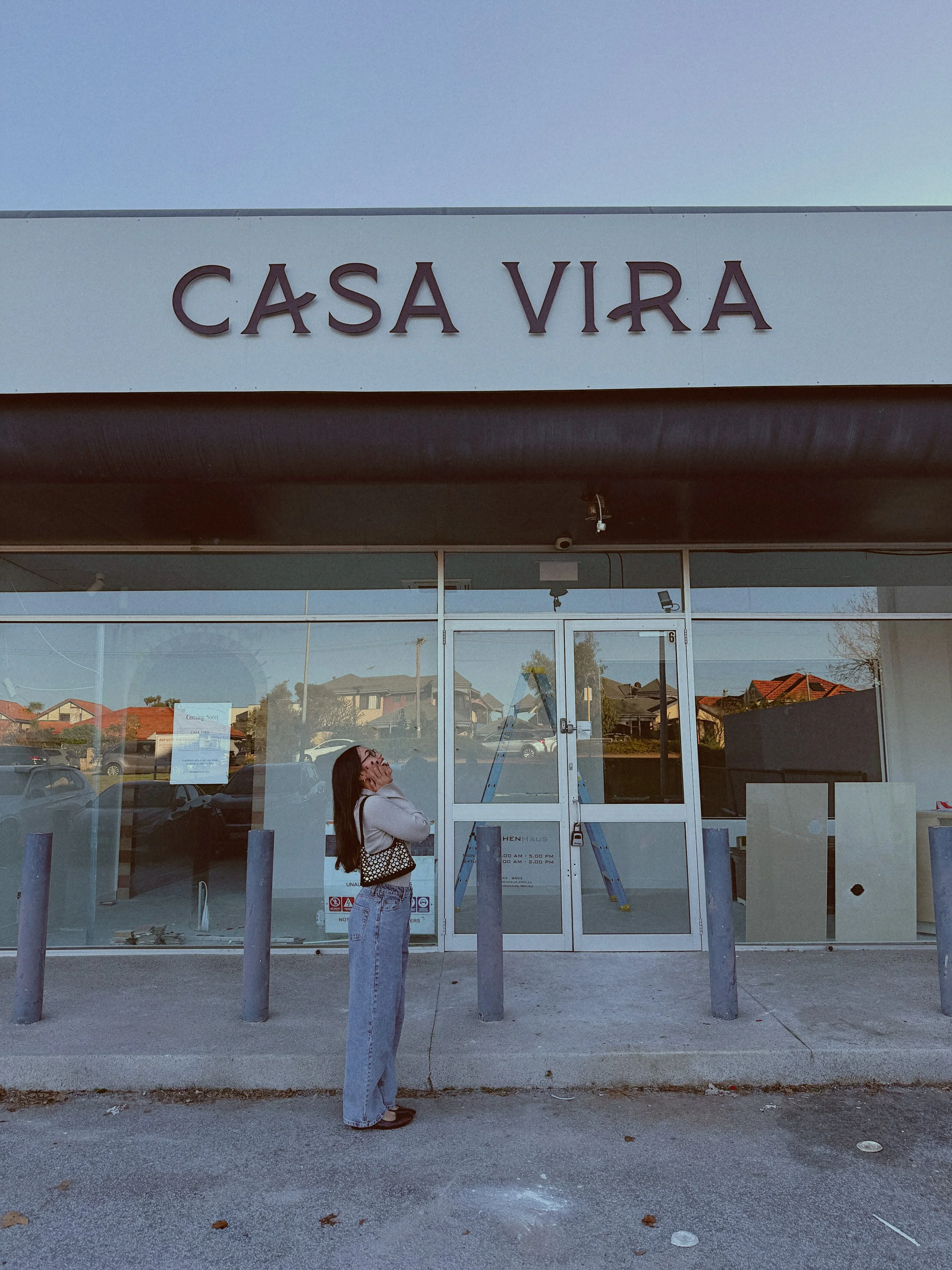 Not long to go until we officially open the doors to CASA VIRA! 🥹🤍 

Foundation Memberships released very soon to those on our email waitlist - you guys will get first details. Our foundation memberships will be strictly limited, and once gone, wil
