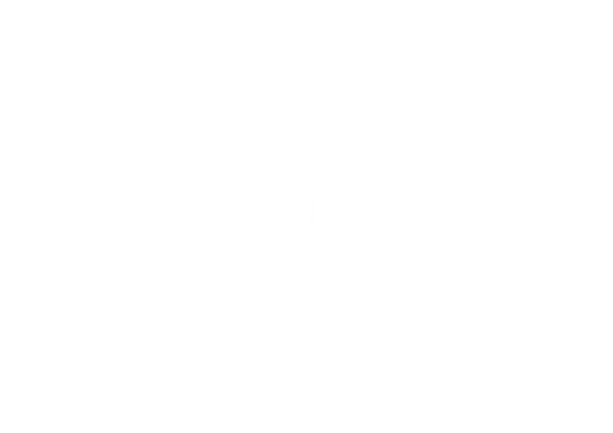 Black background with the words 'The forbes' in white text.