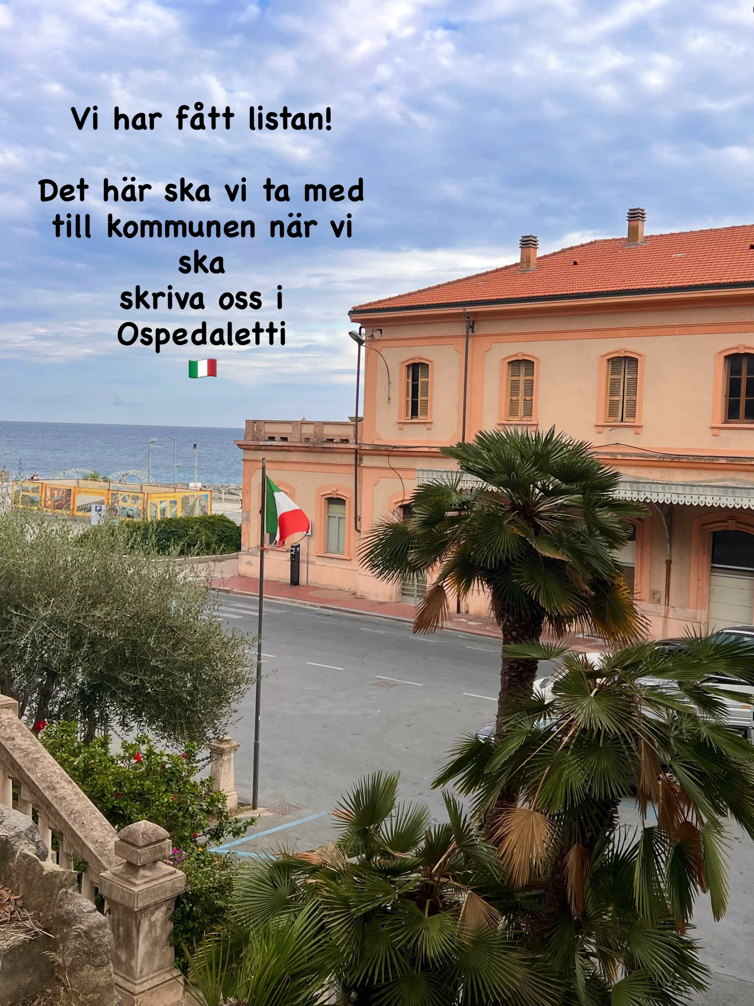 Nu har processen startat p&aring; riktigt och jag m&aring;ste s&auml;ga att det k&auml;nns v&auml;ldigt vuxet det h&auml;r vi h&aring;ller p&aring; med f&ouml;r tillf&auml;llet. 

Vi har f&aring;tt listan p&aring; allt som ska med till kommunen s&ari