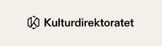 Kulturdepartementets logo og navn