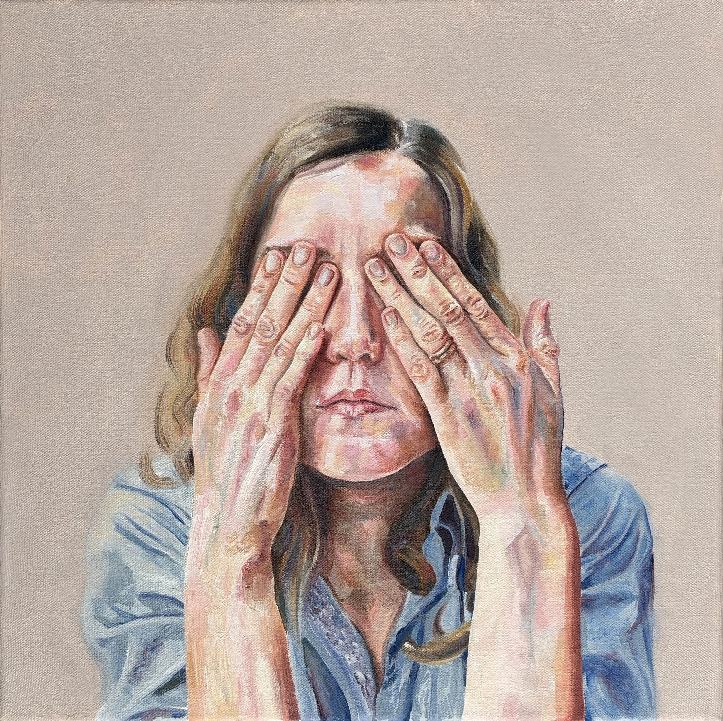 Hands Covering Eyes