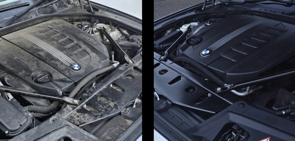 Metro car valeting Cork - Engine bay detailing