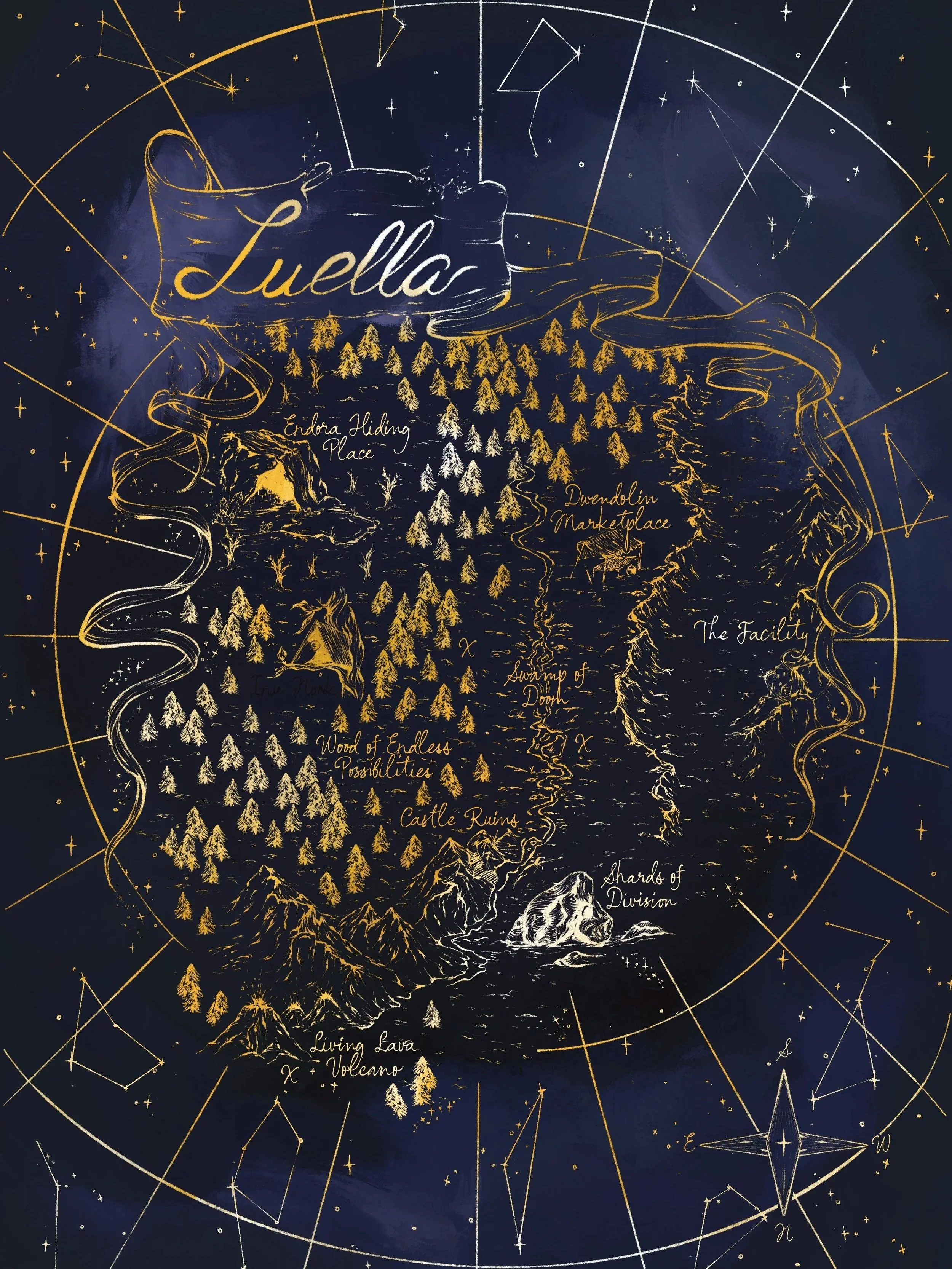 Luella Map
