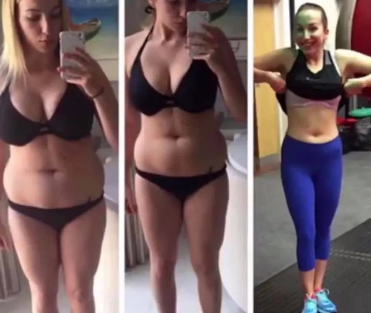 before and after fat loss for mums
