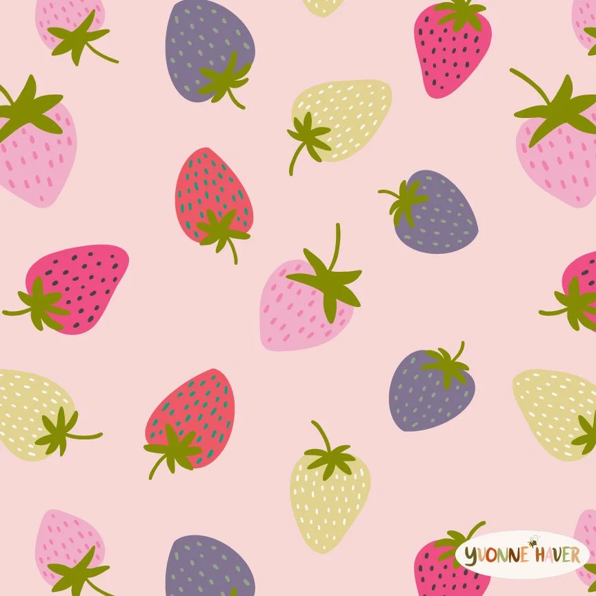 Colourful Strawberries
