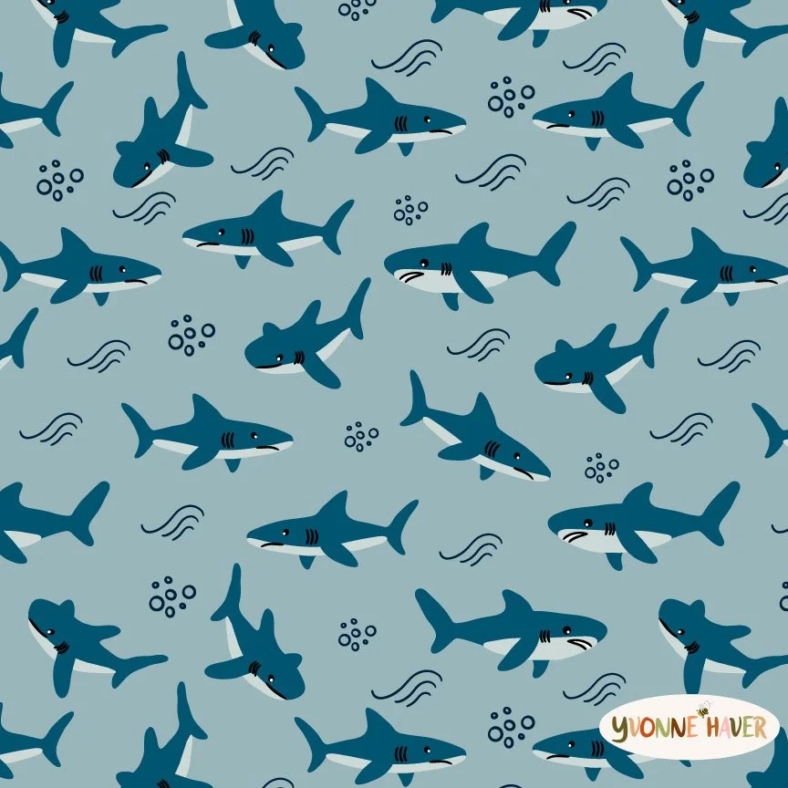 Swimming Sharks