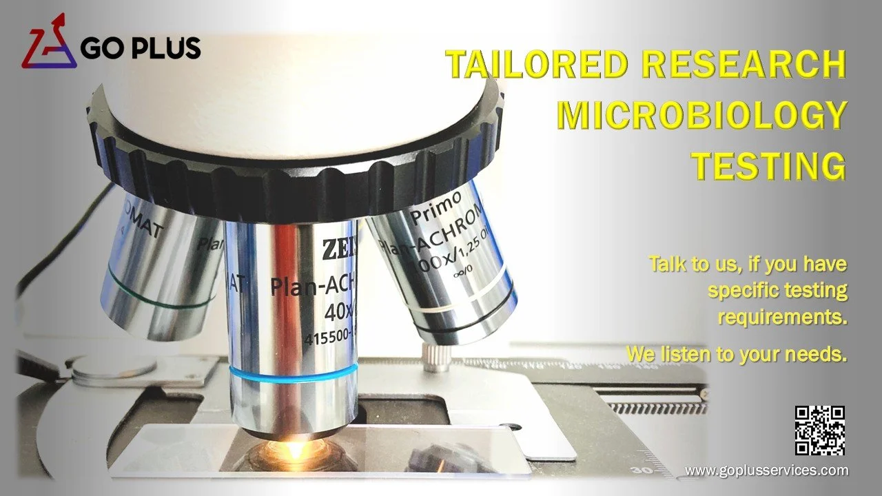 Tailored Research Microbiology Testing