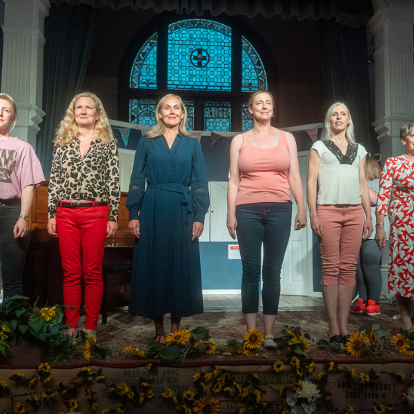 Calendar girls rehearsals
