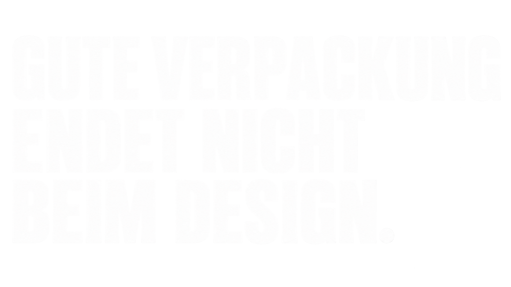Abstrakte Darstellung einer Verpackungsstruktur.