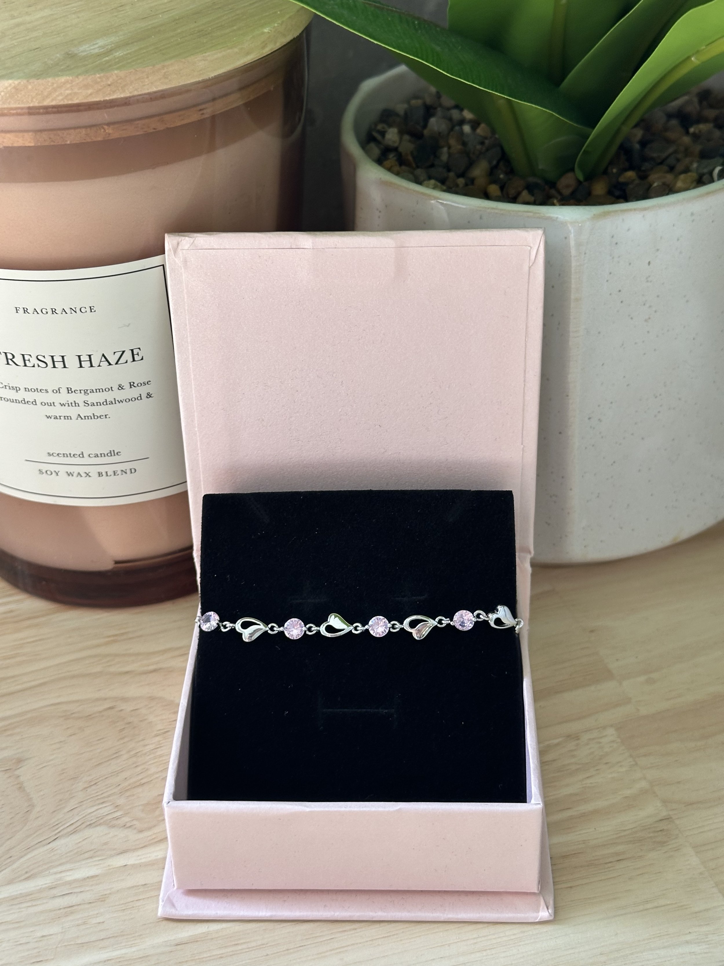 💗 Blush Romance — Bracelet