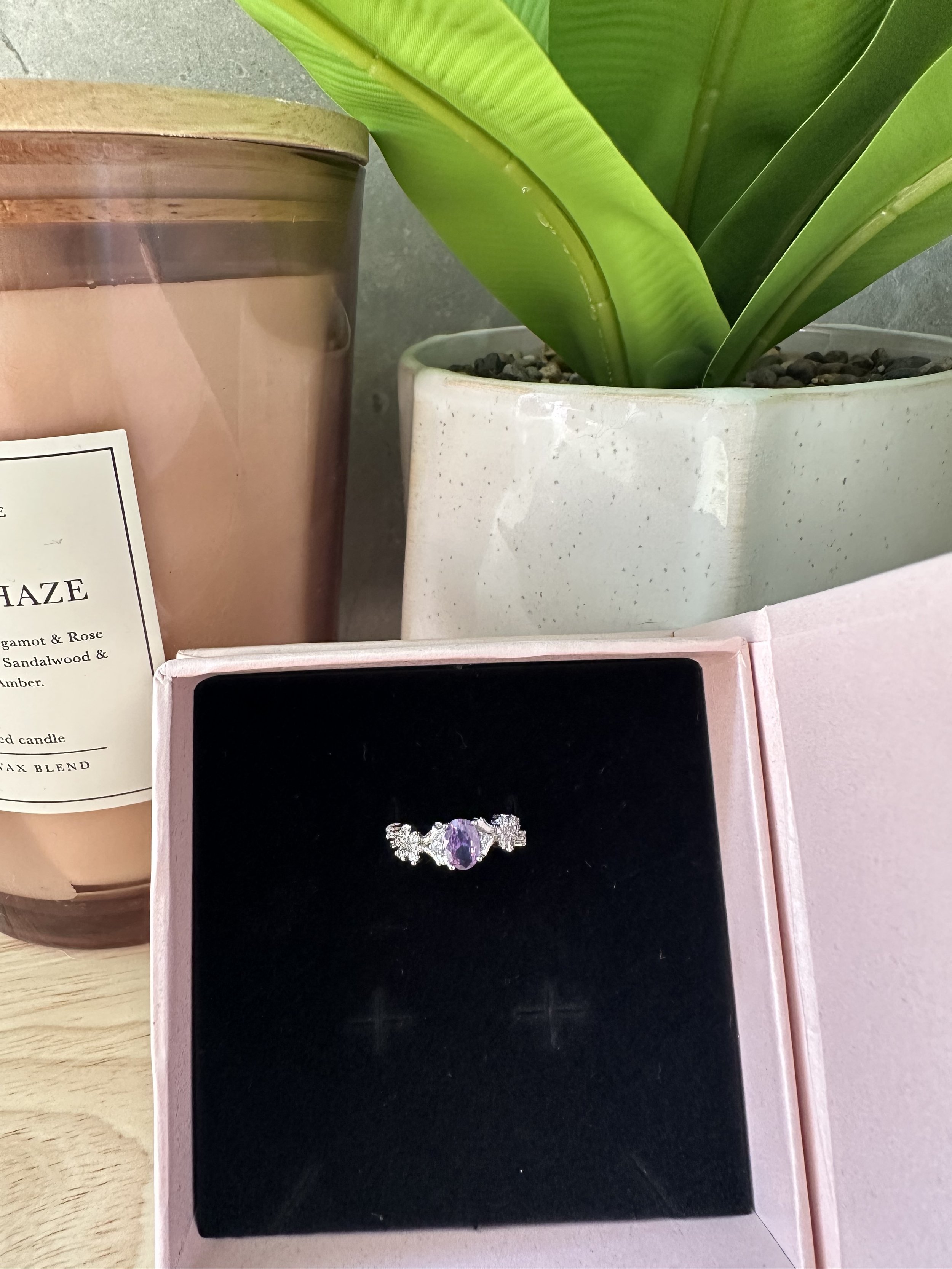 💜 Lavender Grace — Ring