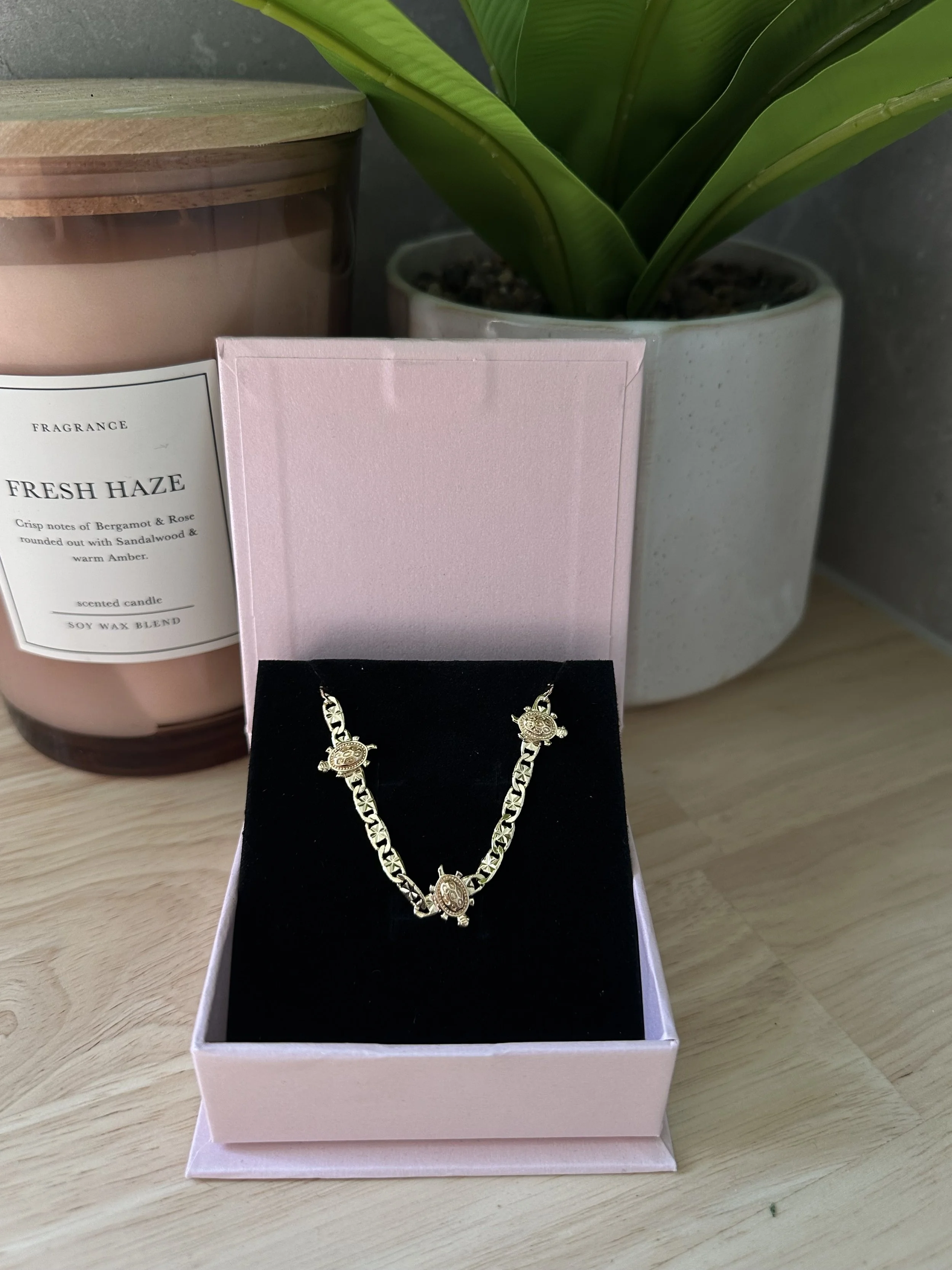 🐢 Golden Tides — Bracelet