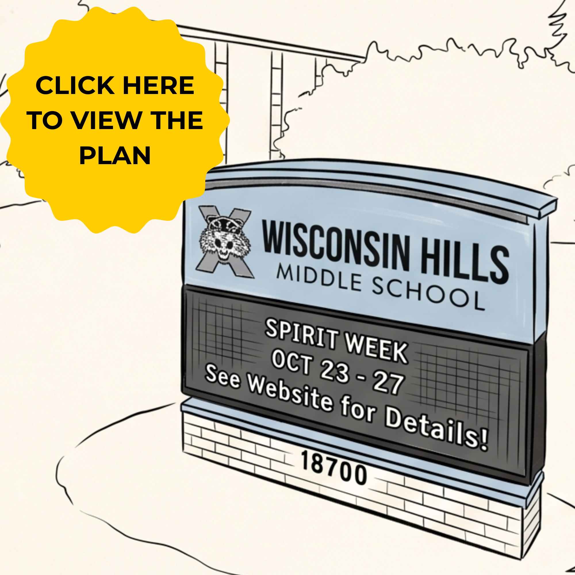 Click to view the Wisconsin Hills Middle School plan.