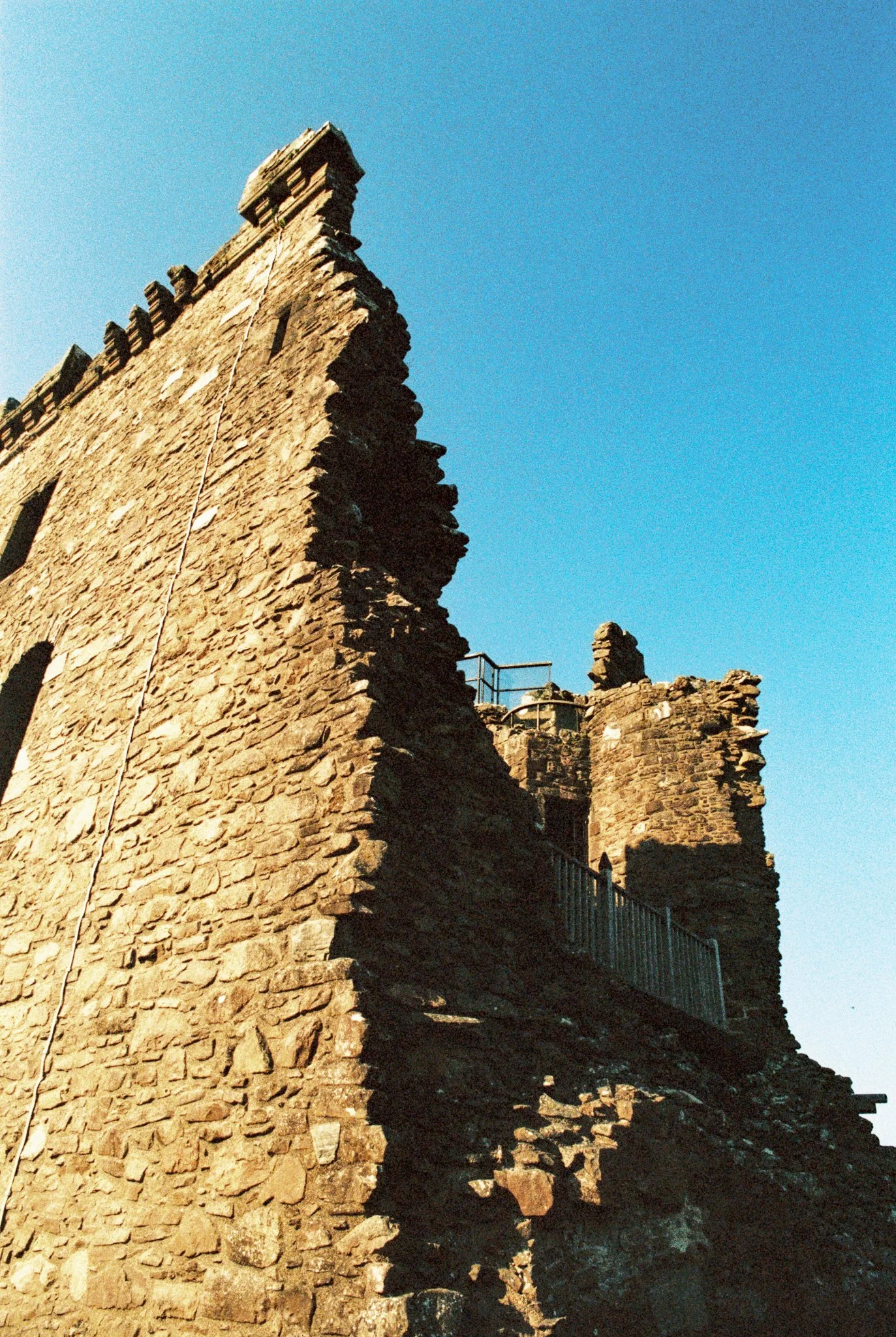 Castle Urquhart tower, Loch Ness