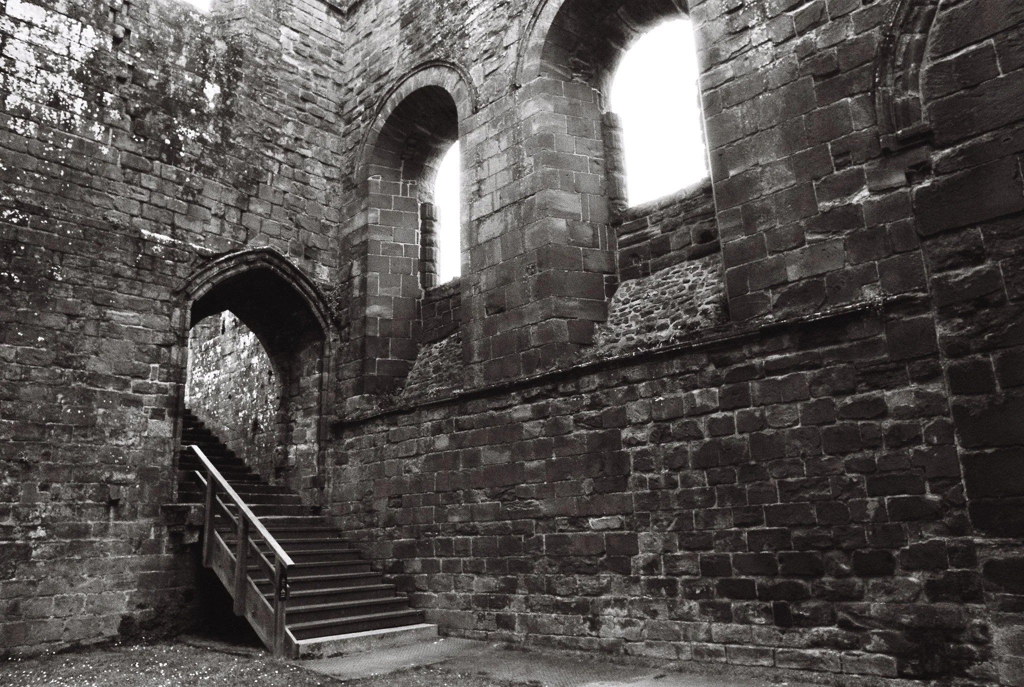 night stair, Furness Abbey