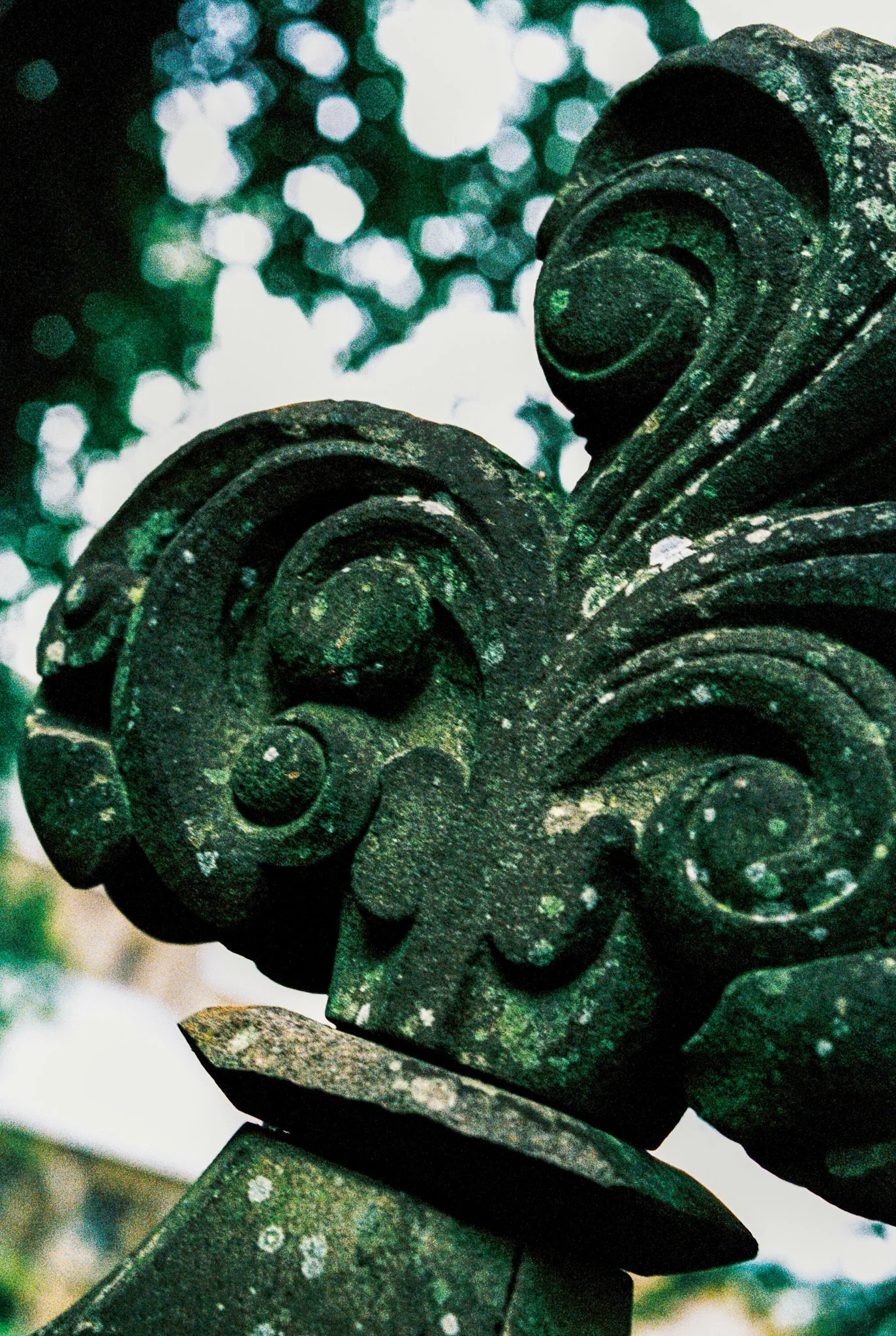 gravestone detail.  Haworth Parish churchyard, Yorkshire