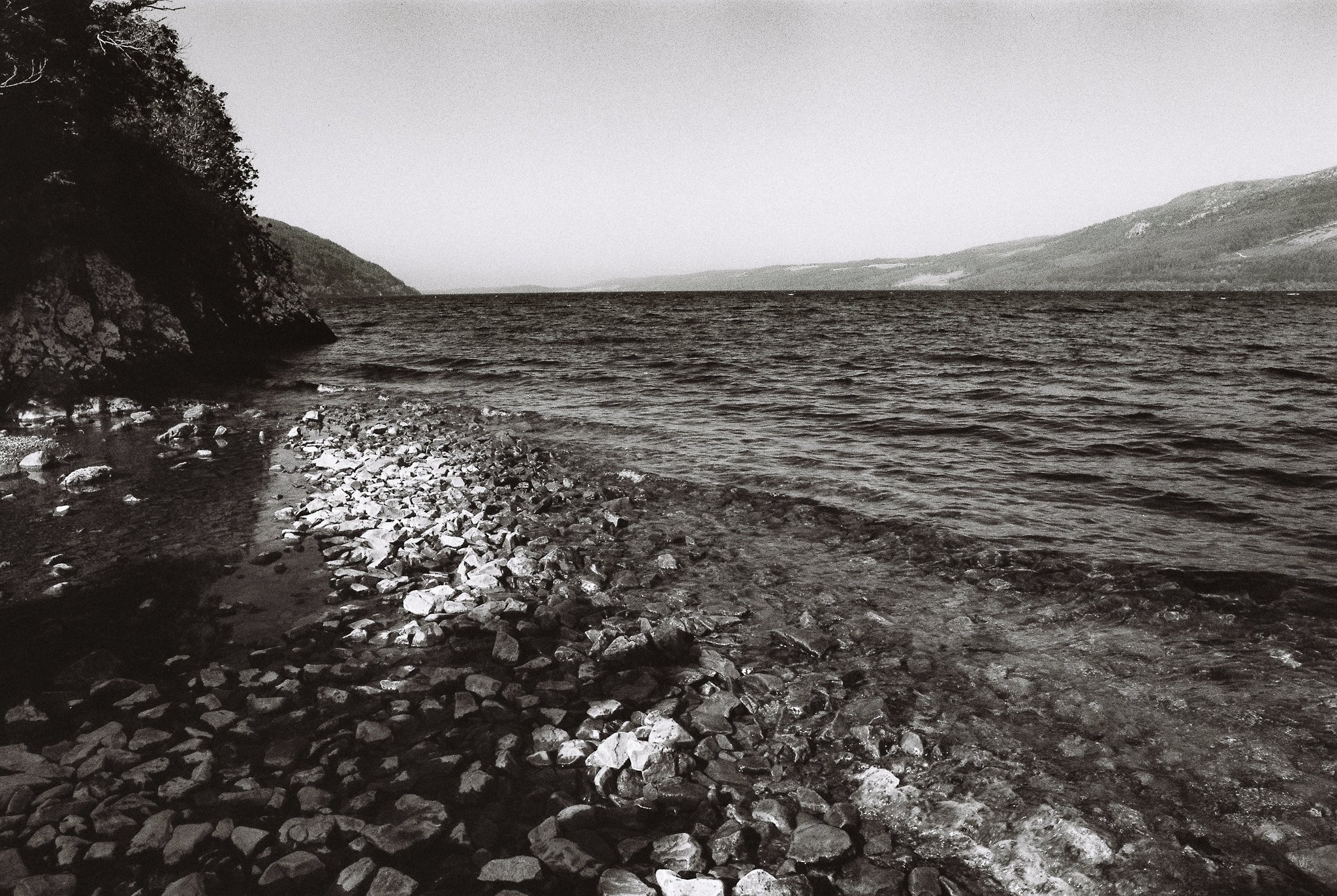 on the beach II. Urquhart, Loch Ness