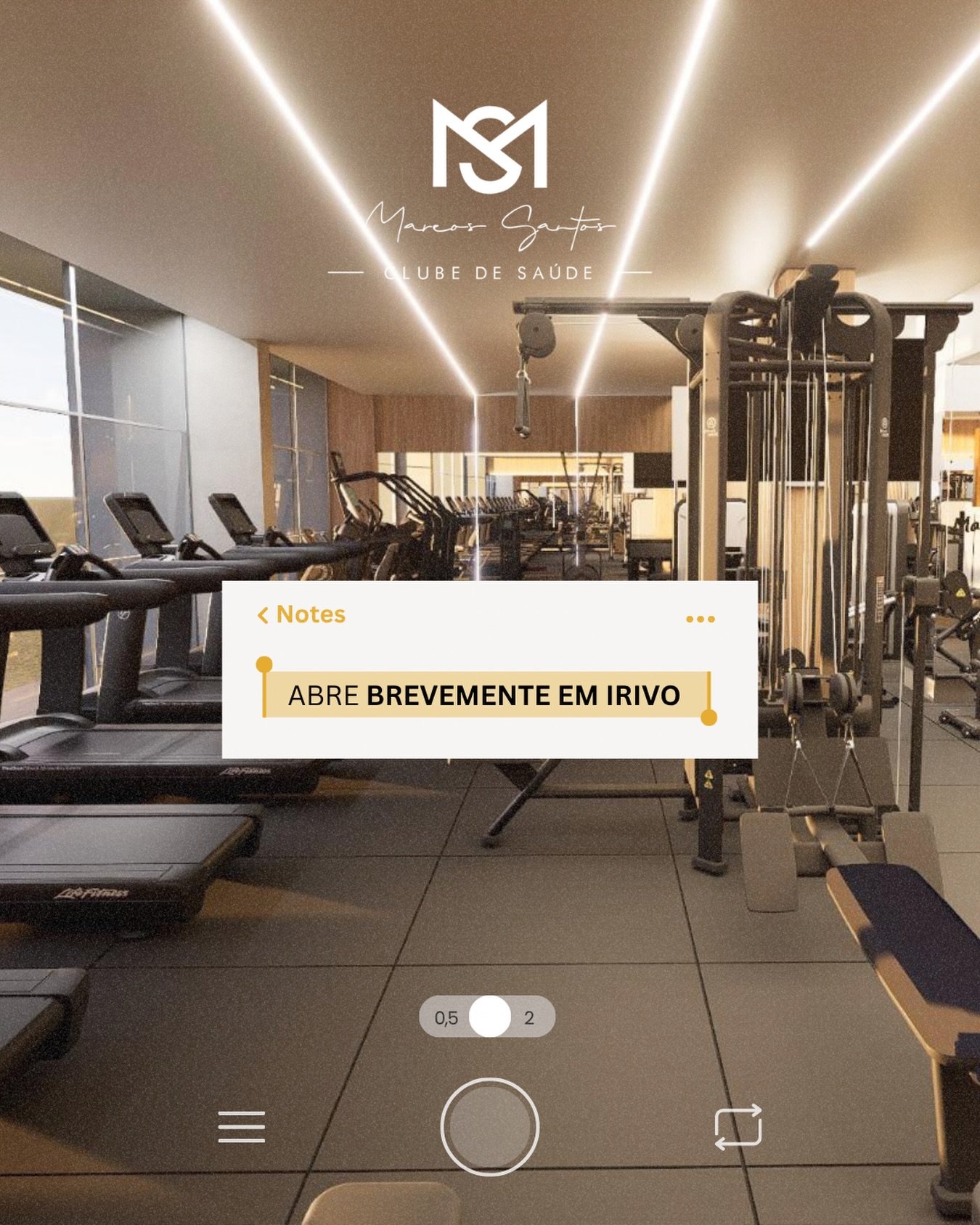 Est&aacute; a nascer um novo conceito de sa&uacute;de e bem-estar em Irivo.

O MS Clube de Sa&uacute;de abre brevemente as portas para transformar a forma como vives o exerc&iacute;cio, a sa&uacute;de e o bem-estar.

E queremos que os primeiros a faz