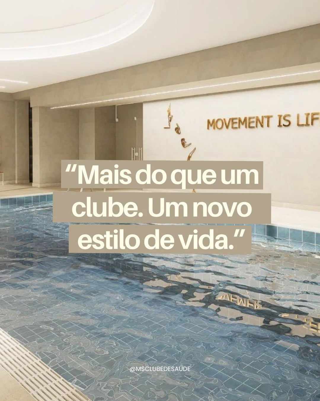 Mais do que um clube.
Um novo estilo de vida.

O MS Clube de Sa&uacute;de nasce com uma miss&atilde;o simples: ajudar cada pessoa a viver mais, melhor e com menos limita&ccedil;&otilde;es.

Aqui, o exerc&iacute;cio &eacute; apenas o ponto de partida.