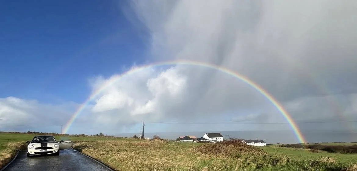 Somewhere over the rainbow...