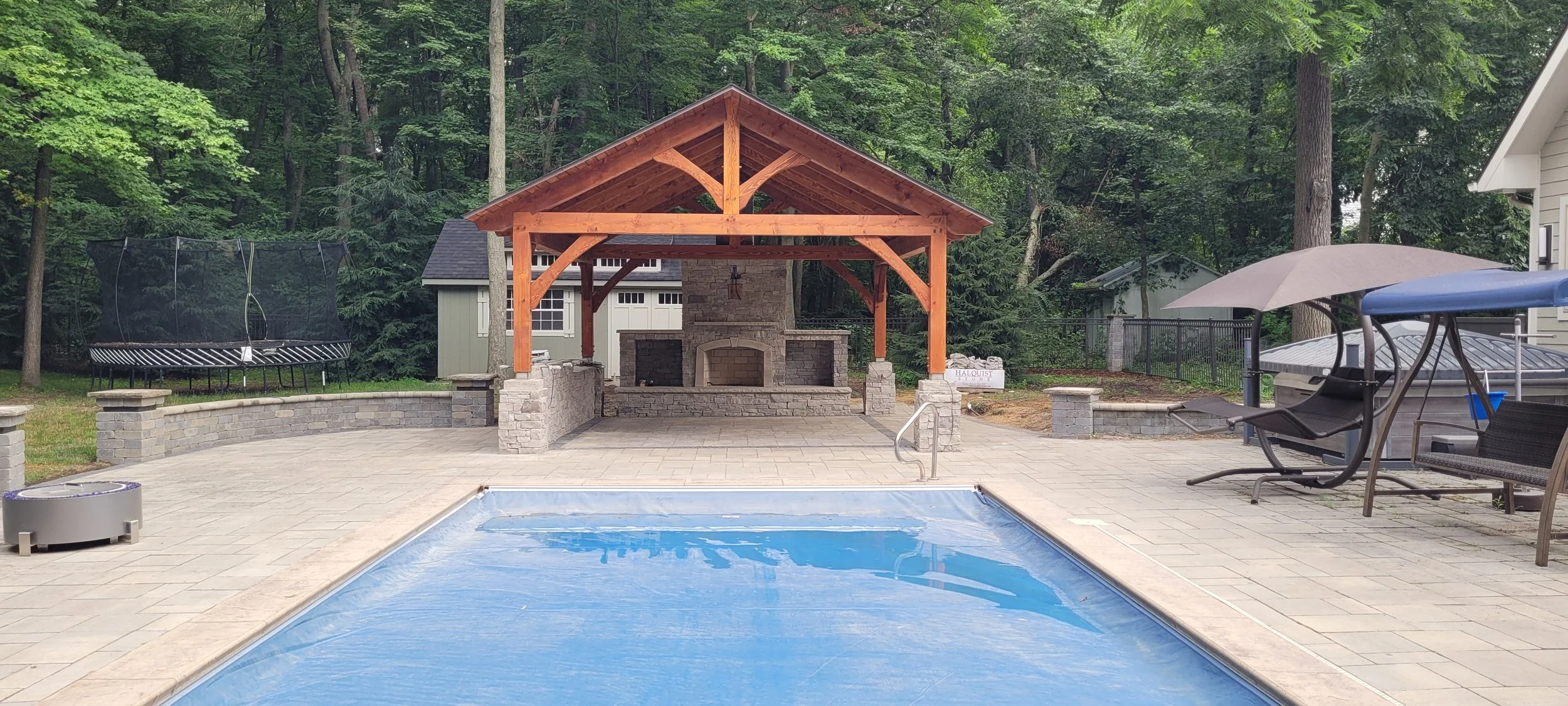 Bowling Green | Poolside Pavilion Structure
