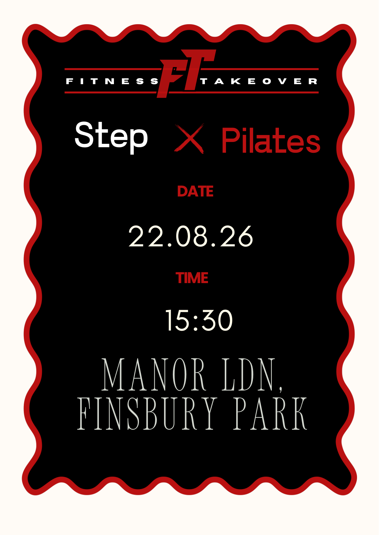 Step aerobic and pilates event