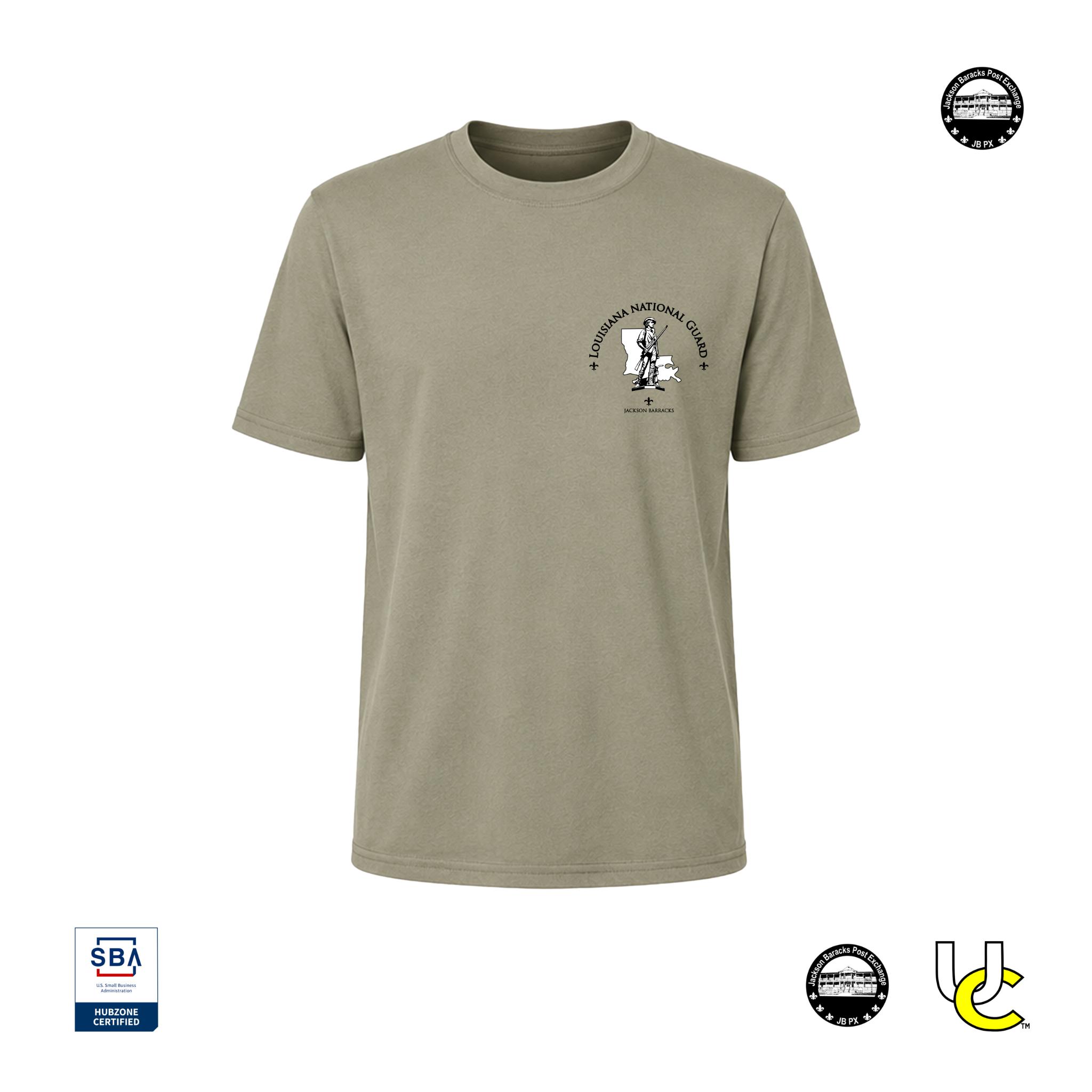 Jackson Barracks Post Exchange Short Sleeve Morale Shirt MPASS Product Image