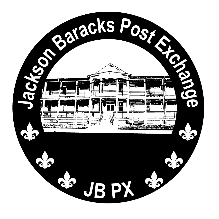 Jackson Barracks Post Exchange (PX) Apparel Logo - Jackson Barracks Post Exchange