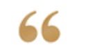 Brown and cream-colored quotation marks with green and yellow background elements.