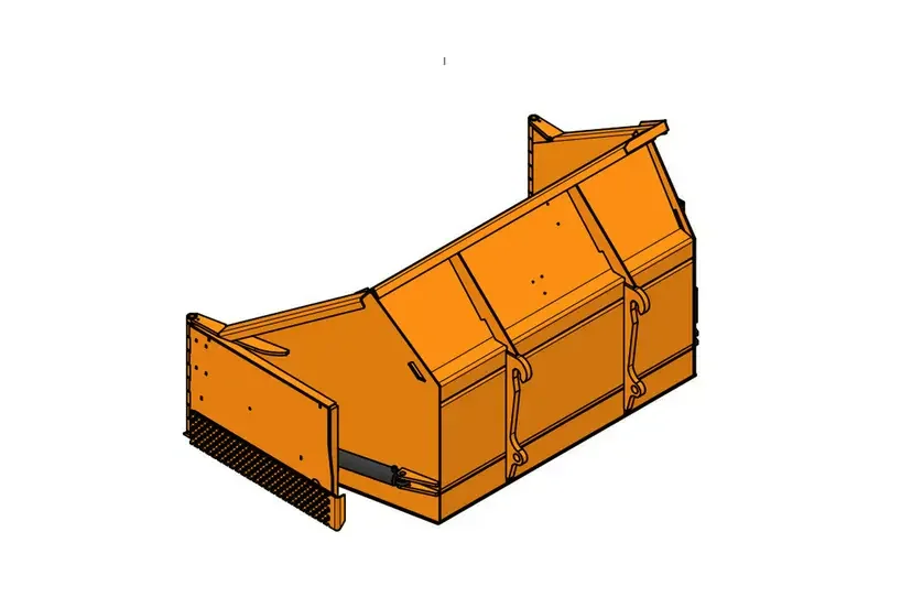 Trejon Optimal Klappvingeskuff 5,0m3